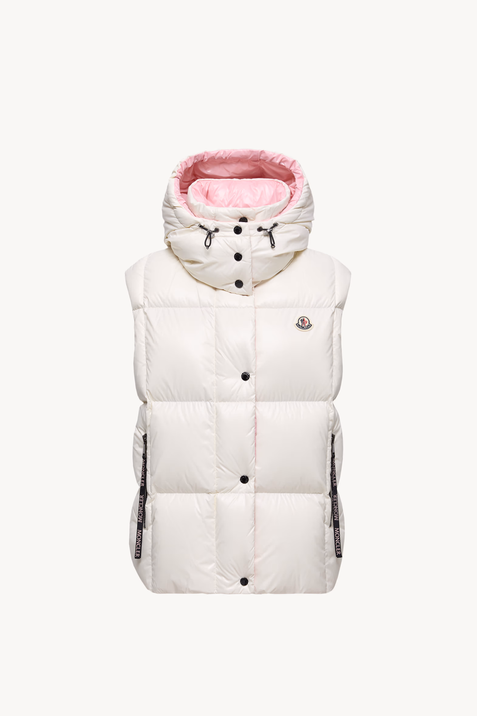 Doudoune sans manches Luzule à capuche Femmes Blanc Moncler 2